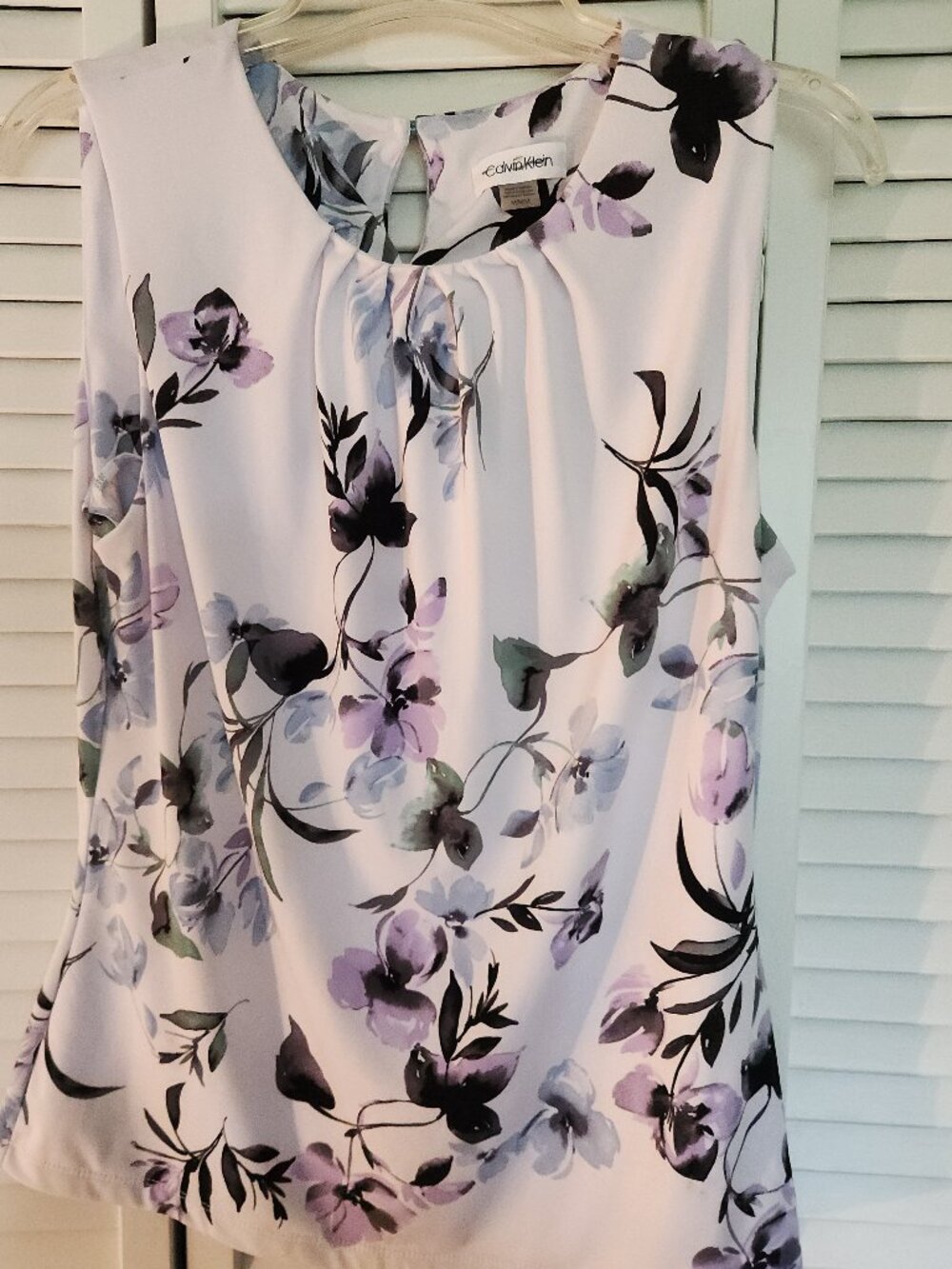 Calvin Klein Sleeveless Suit Top